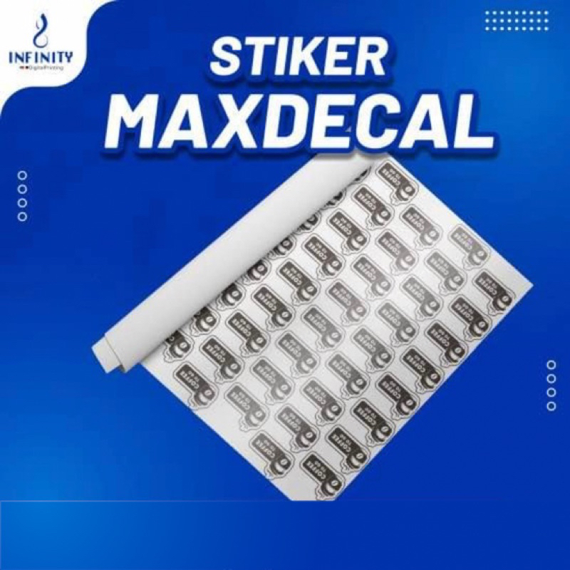 Stiker Maxdecal Premium Infinity Pekanbaru