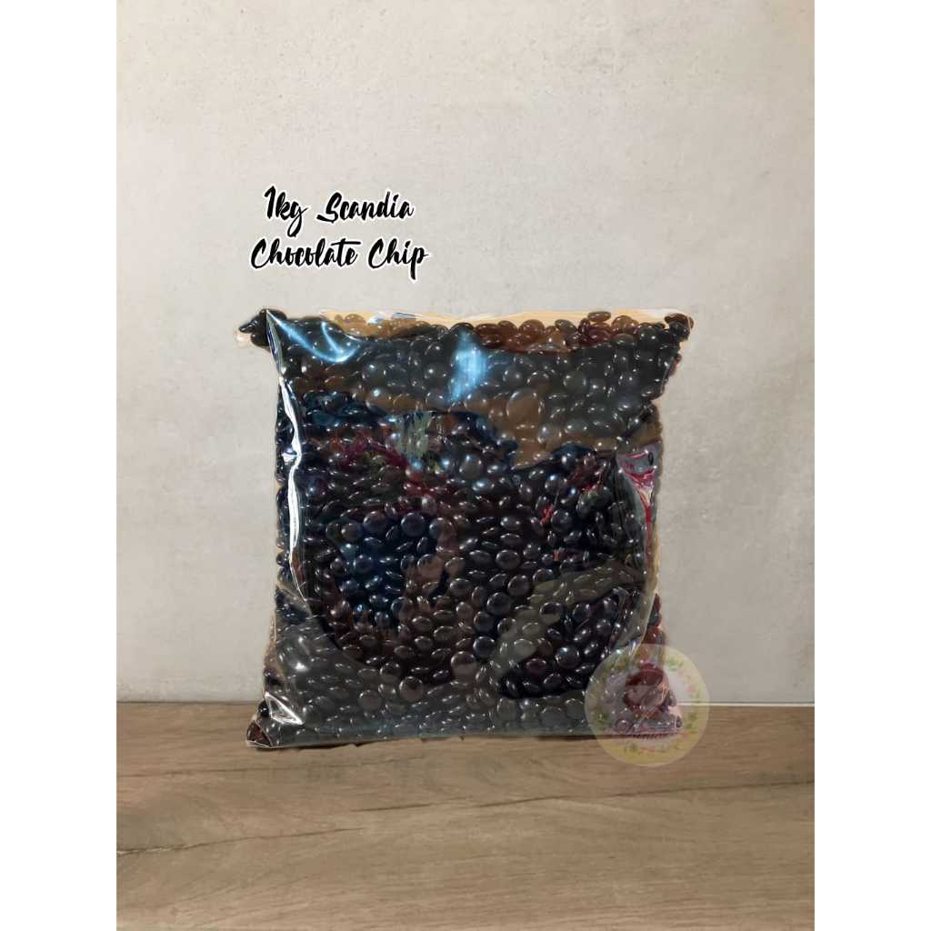 

1kg Coklat Scandia Choco Chip Chocolate coklat untuk brownies cookies baking topping ( SCP )