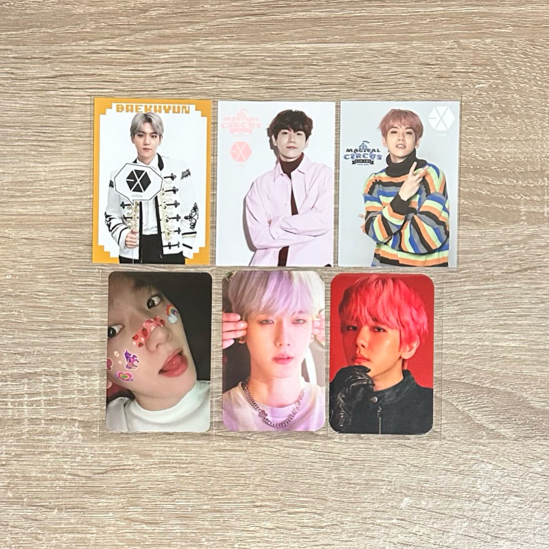 [CEK DESKRIPSI] PHOTOCARD PC EXO BAEKHYUN JAPAN US TOUR CHEMISTRY