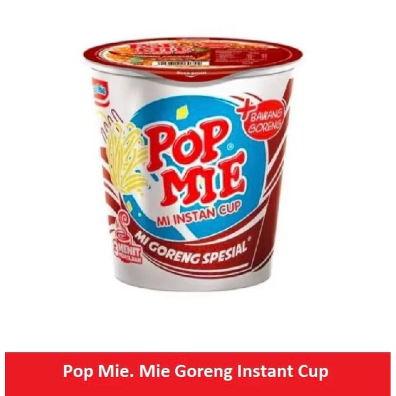

POP MIE RASA MIE GORENG SPESIAL INSTANT 80 Gram