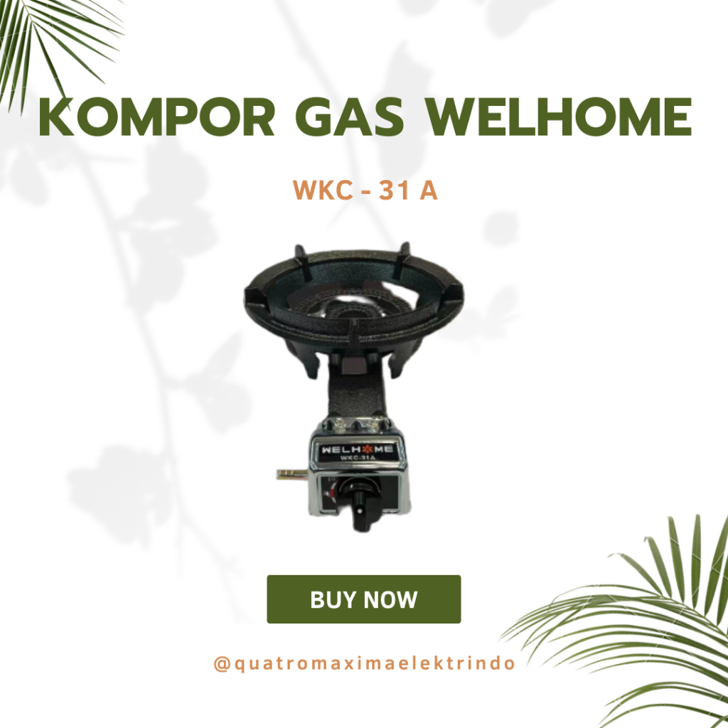 KOMPOR GAS WELHOME WKC - 31 A