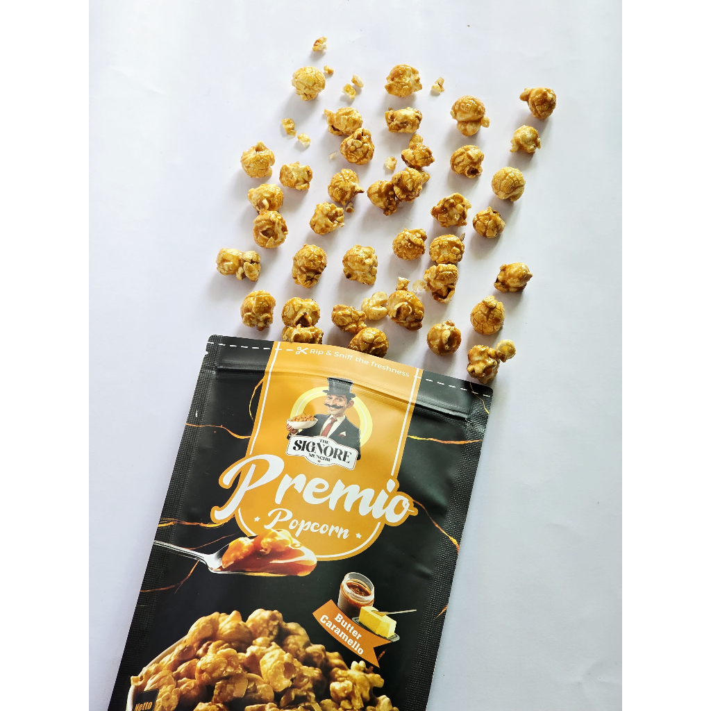 

Signore Munchie’s Premio Popcorn - Butter Caramello (120gr)
