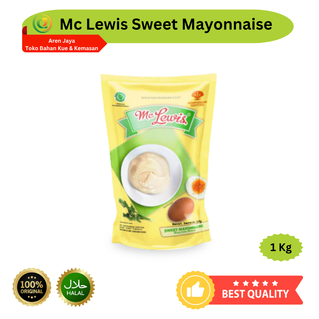 

Mc Lewis Sweet Mayonaise Mayo Mayones 1 Kg Original