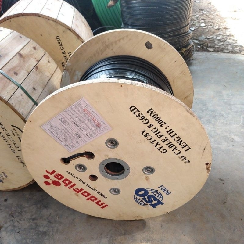 KU MINI 24 CORE FIG8 1000 METER INDOFIBER