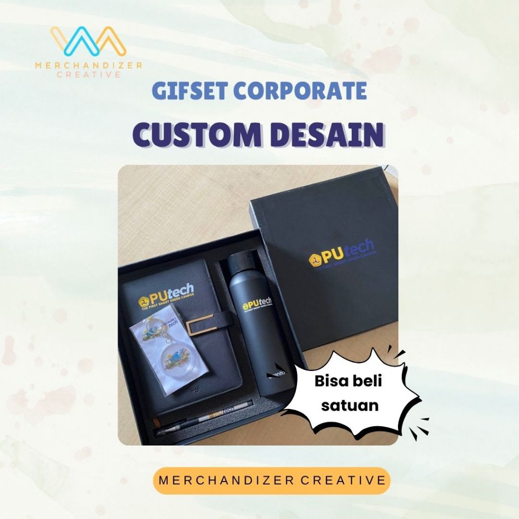 Gift Set Corporate / Souvenir Acara Exlusif Custom Desain / Hampers Corporate
