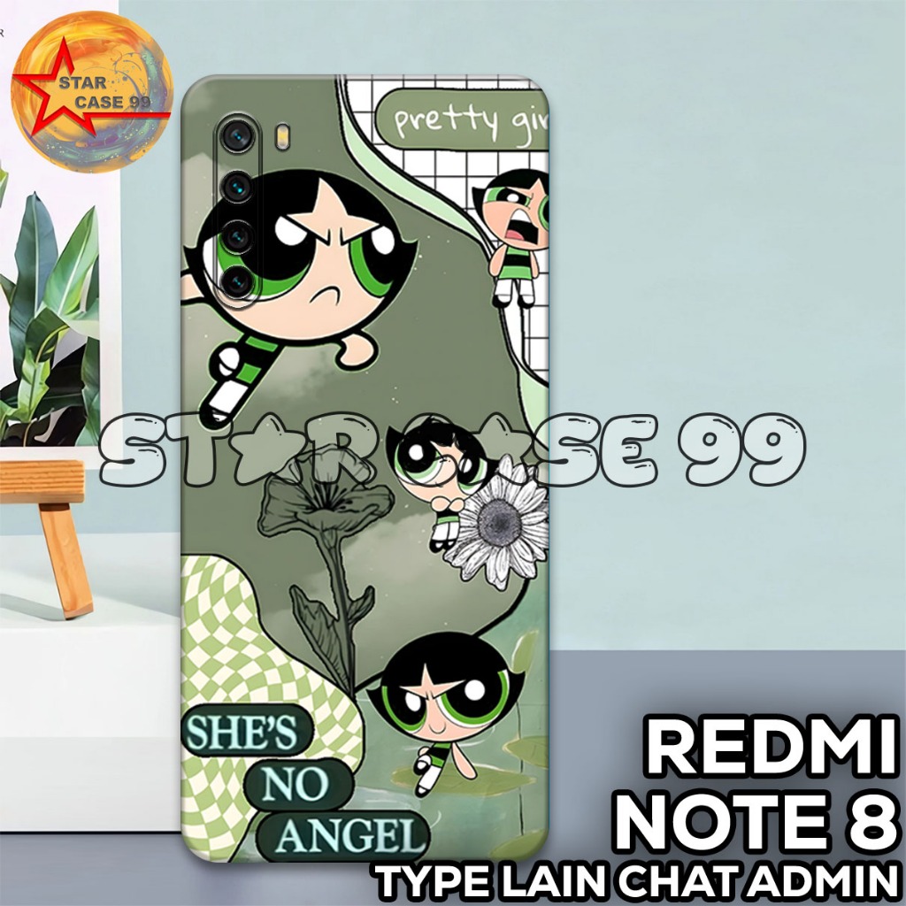 Softcase redmi note 8 /S14/Motif cewek /case redmi note 8/casing redmi note 8/silikon