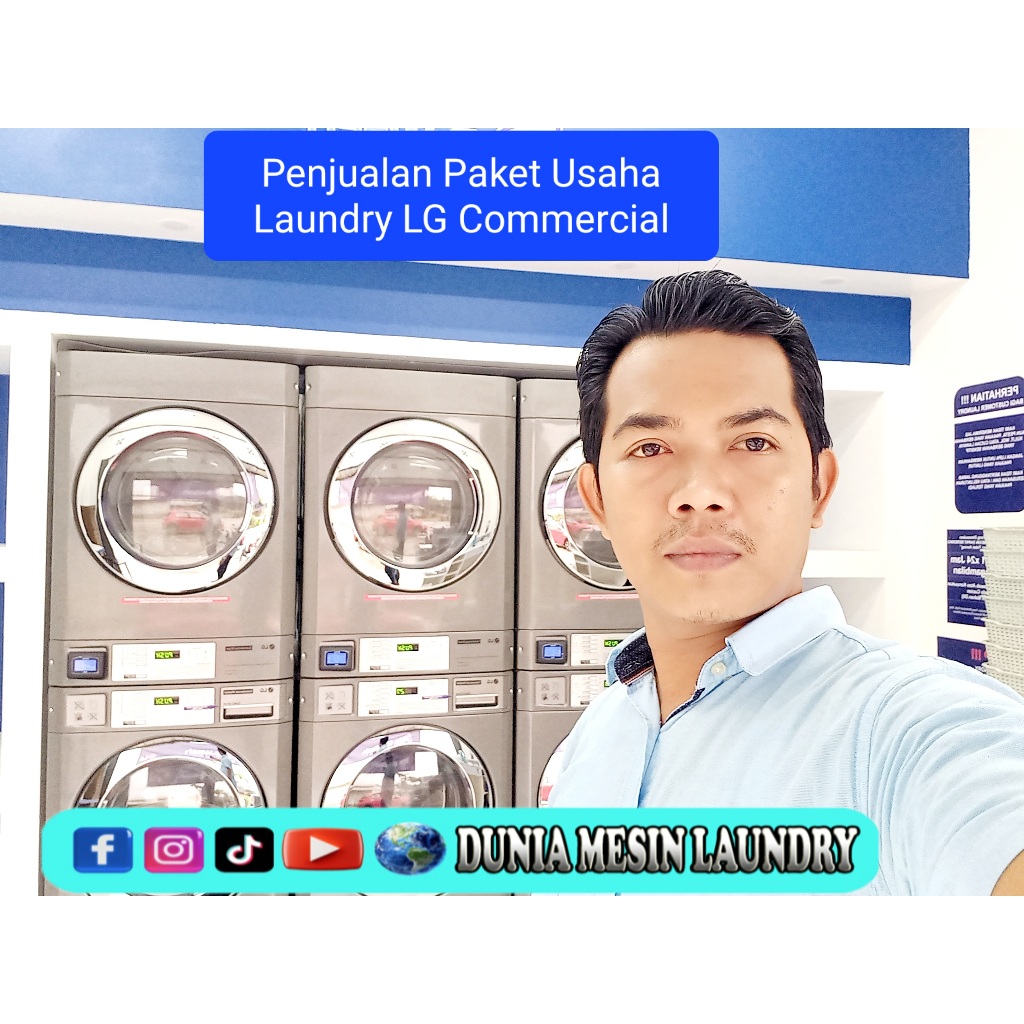 Paket Bisnis Laundry LG Commercial