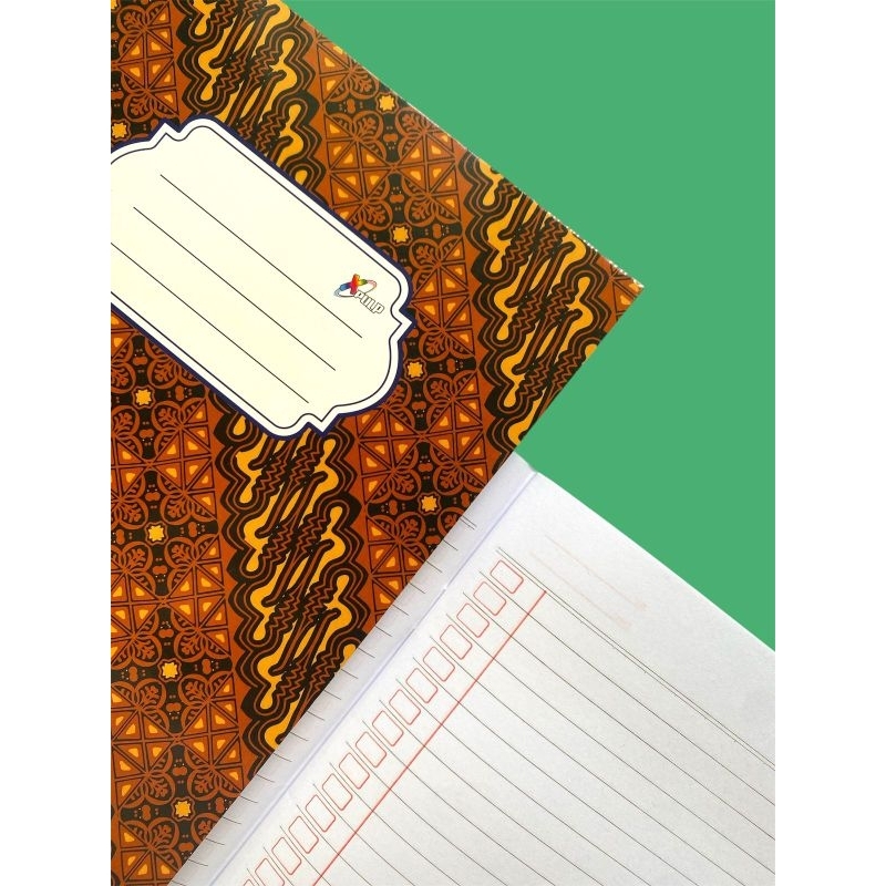 

BUKU TULIS KWARTO/A5 XPULP 38 BATIK (10 BUKU)