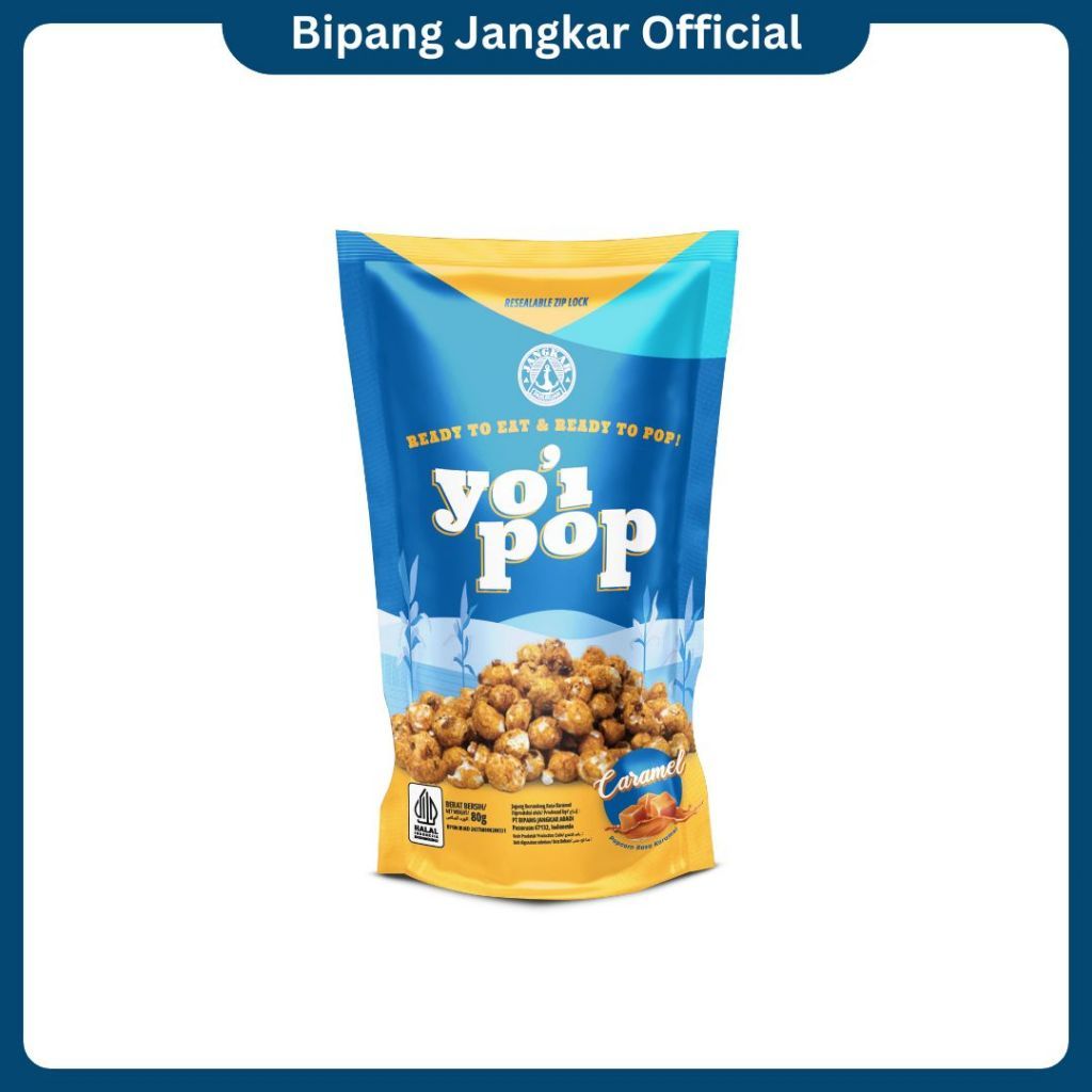 

Yo'i Pop Jagung Berondong Caramel 80gr Khas Bali