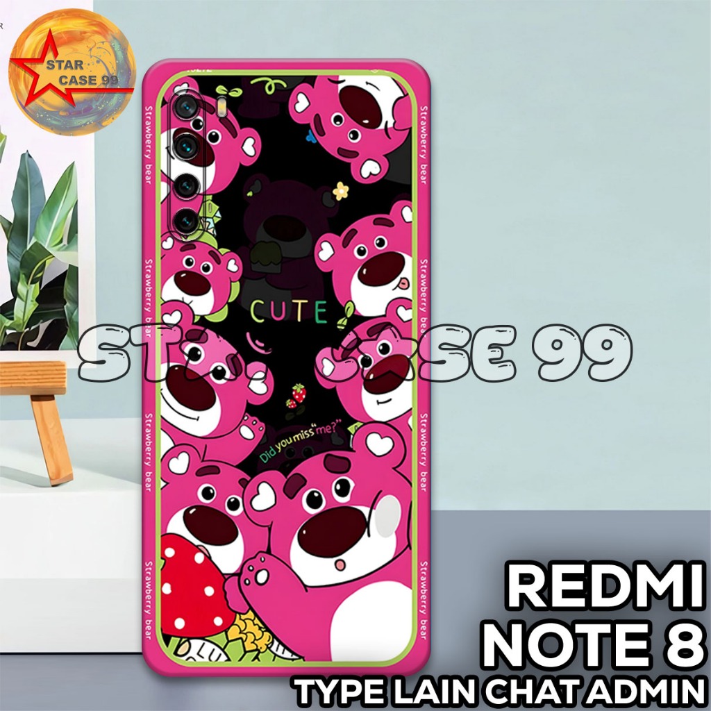 Softcase redmi note 8 /S20/Motif cewek/case redmi note 8/casing redmi note 8/silikon