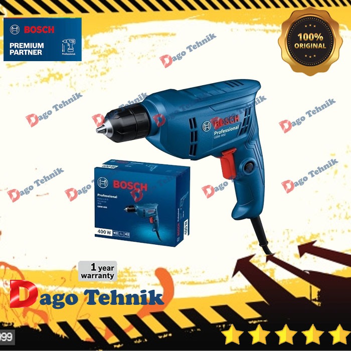 Bosch Bor Bosch GBM 400 10 mm bolak balik besi kayu POWER
