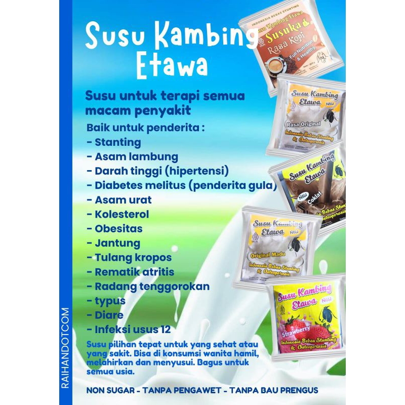 

susu kambing etawa