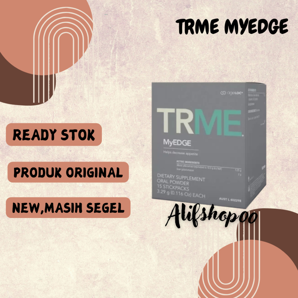 

Alifshop - MyEDGE TRMe Exp 2026 --> 550