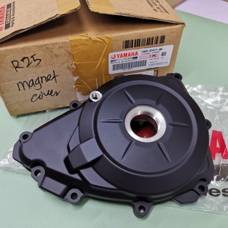 100%ORI Crankcase Tutup Bak Blok Magnet Kiri R25, MT25 1WD-E5411-00
