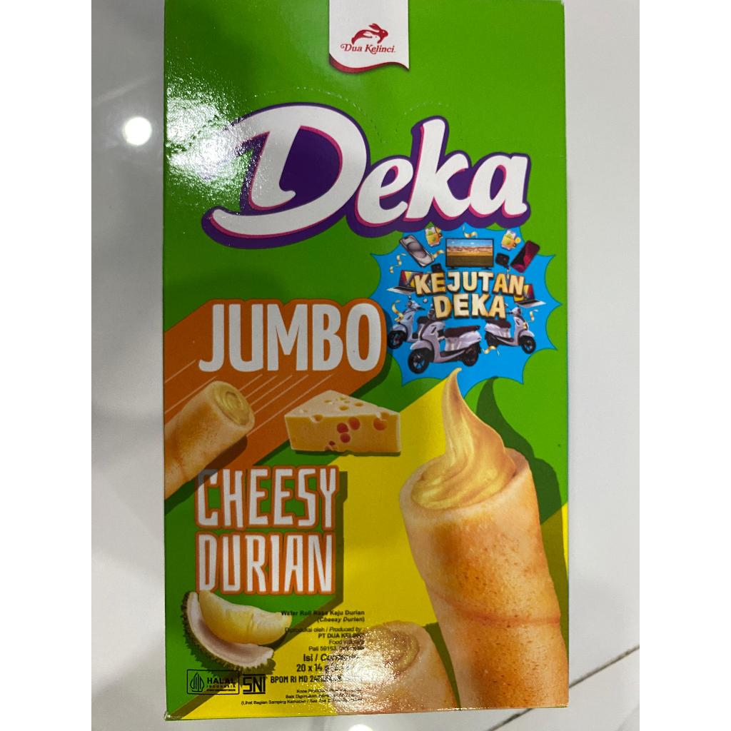 

DEKA JUMBO CHEESY DURIAN BOX ISI 20 PCS