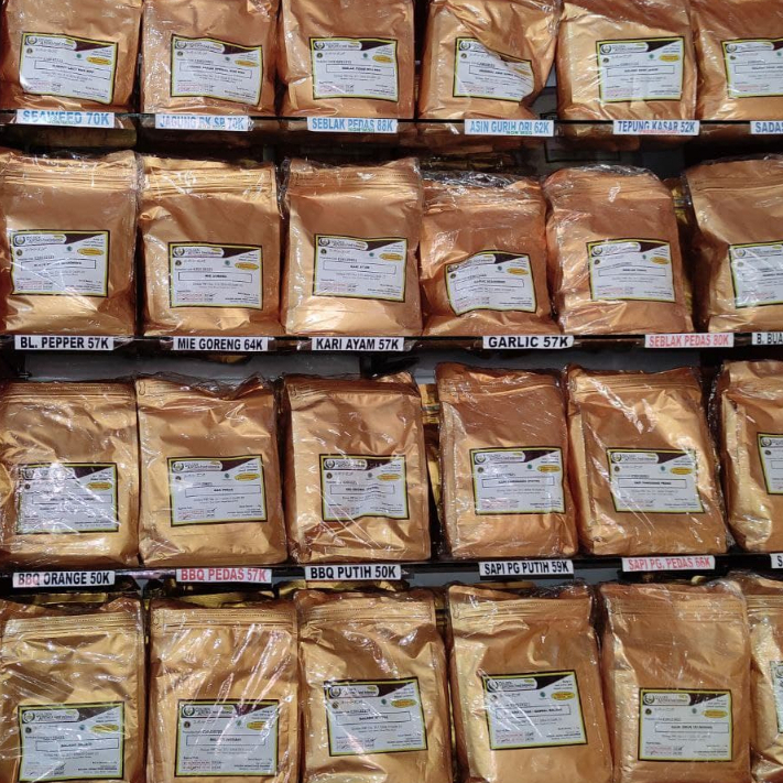 

Bumbu Tabur 1 Kg (Varian Asin #1) Aneka Rasa - Cocok Untuk Aneka Snack, Ayam Shihlin, Penambah Rasa Aneka Makanan Dll, Enak Dan Halal. Kemasan Alumunium Zip Lock.