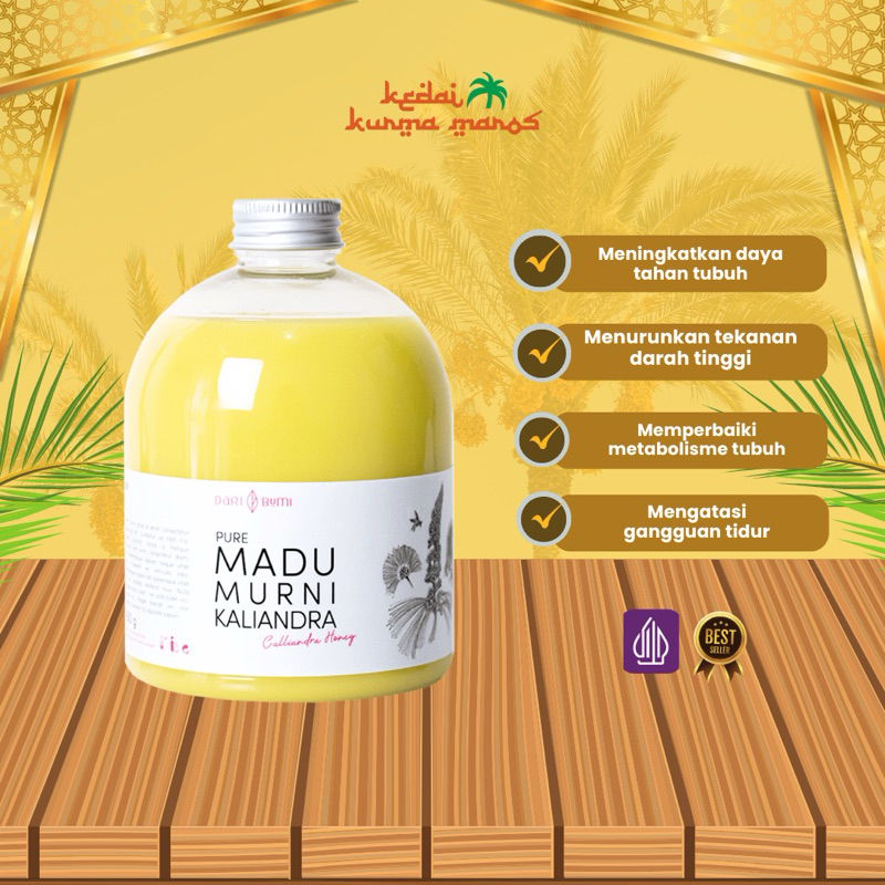 

Dari Bumi Madu Murni Kaliandra 650 gr Raw Honey Premium