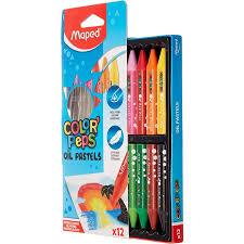 

MAPED - [ FREE GIFT ] CRAYON OIL PASTEL 12W 864010
