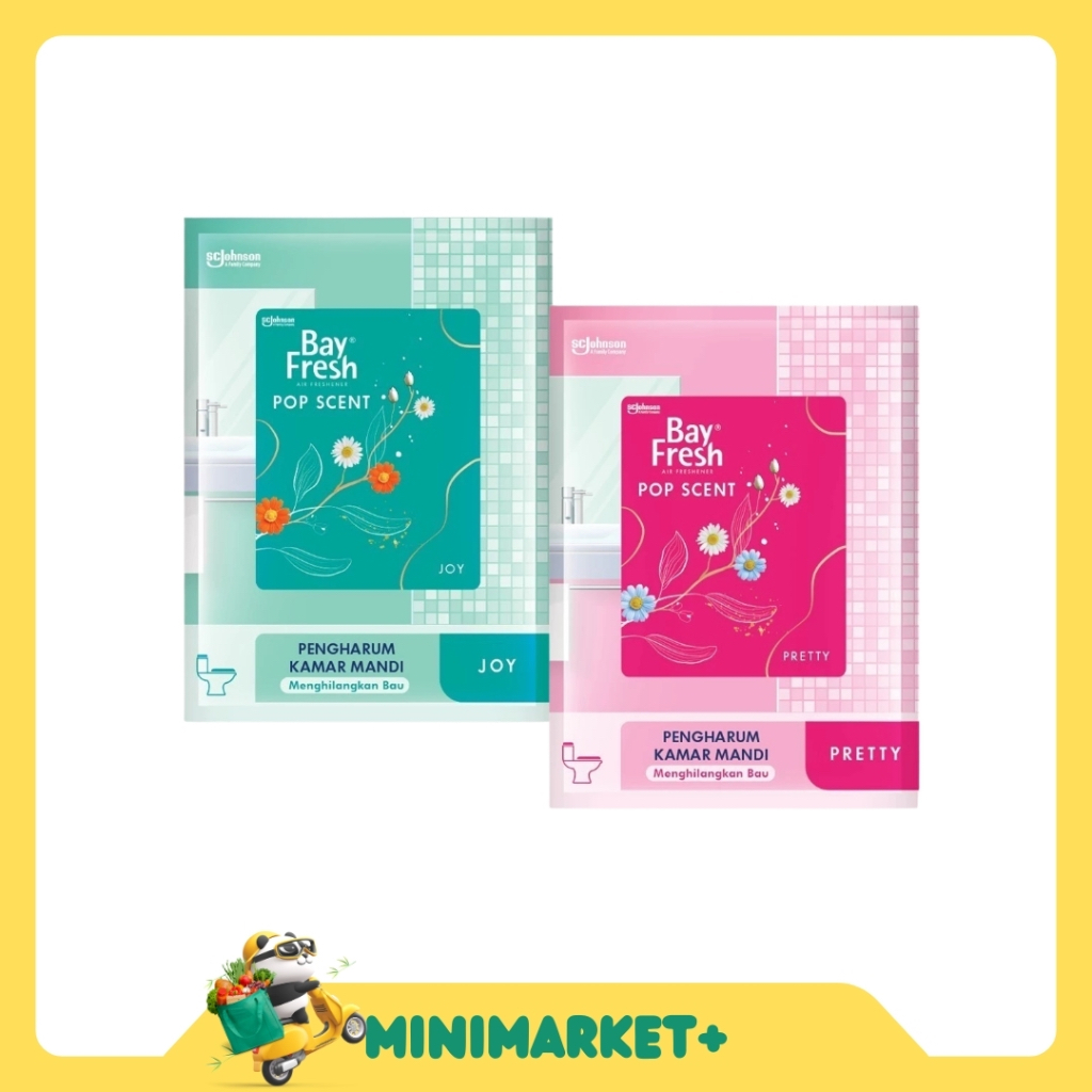 BAY FRESH POP SCENT PENGHARUM KAMAR MANDI 10 GRAM