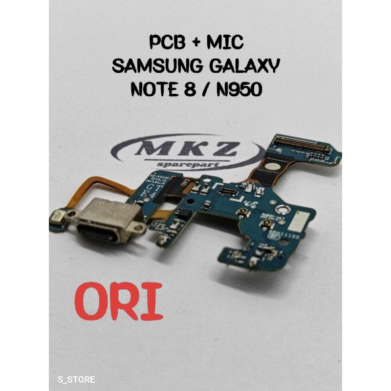 CONNECTOR CHARGER SAMSUNG GALAXY NOTE 8 N950 FLEXIBLE CONNECTOR CHARGER PAPAN KONEKTOR CAS PCB BOARD