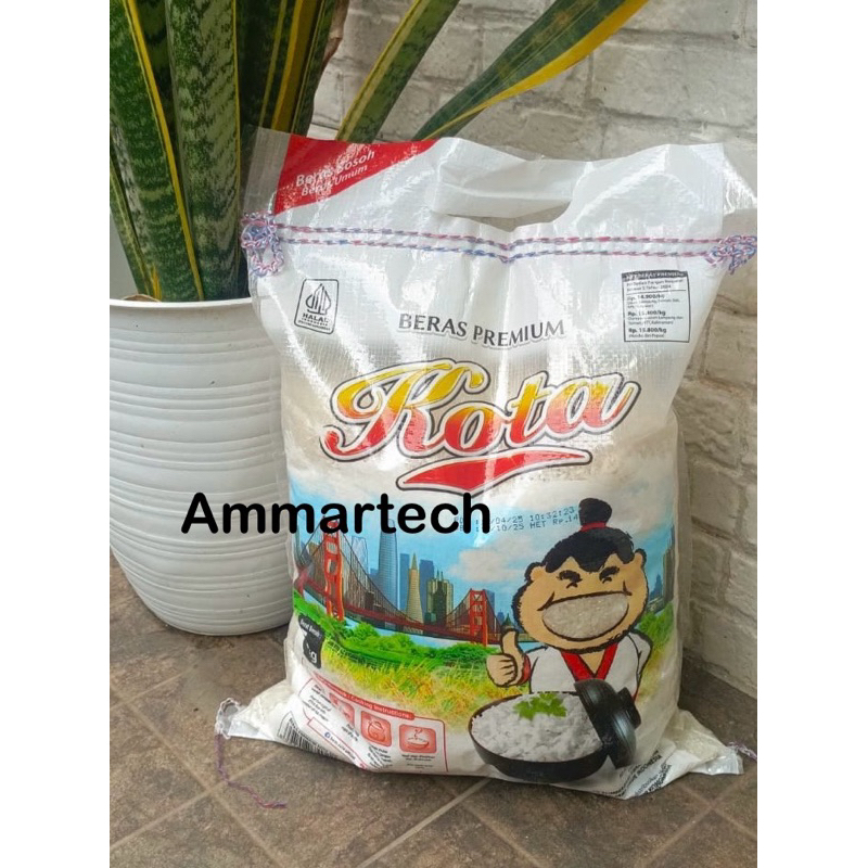 

BERAS KOTA KEMASAN 5kg