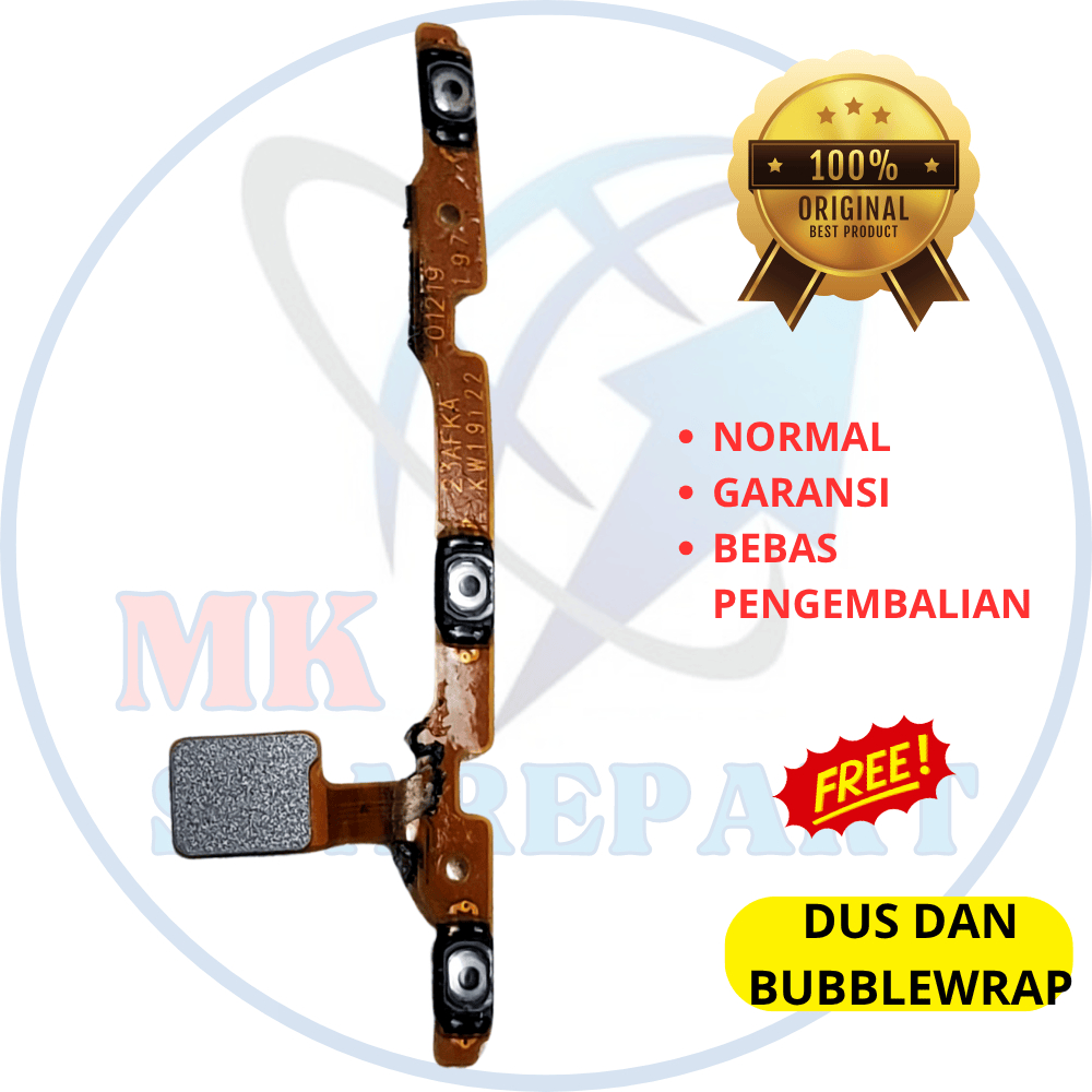 Flexible on off volume hp Vivo V15 Pro - asli original copotan cabutan bawaan
