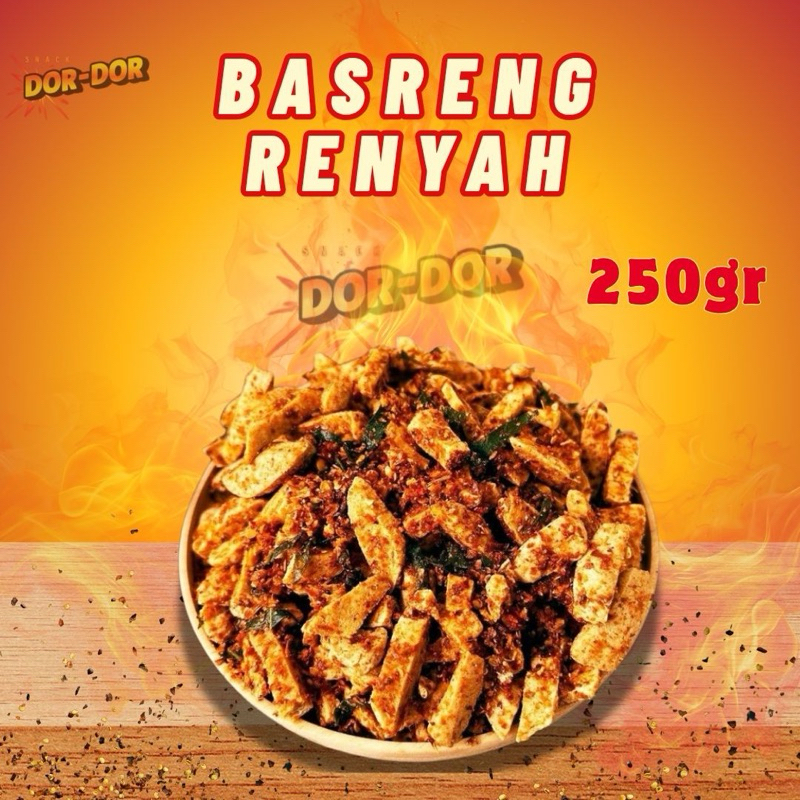 

SNACK DORDOR 250gr | Basreng Renyah | Basreng Pedas | Basreng Daun Jeruk | Basreng Gurih