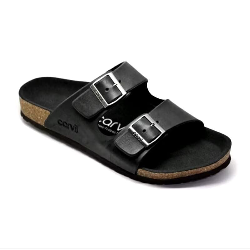 CARVIL ROMEO 02 M HITAM ORIGINAL - SANDAL PRIA
