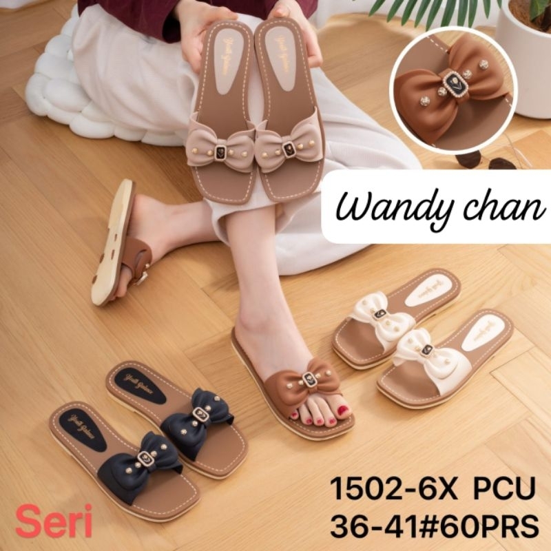 sandal wanita karet import kualitas premium