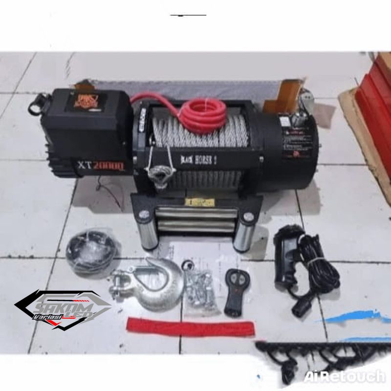 4WINCH DOUBLE SPEED 12000LBS 5,5TON PLASMA