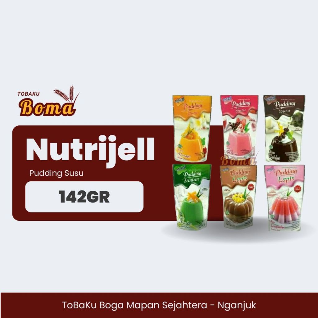 

Nutrijell Pudding Susu (142gr)