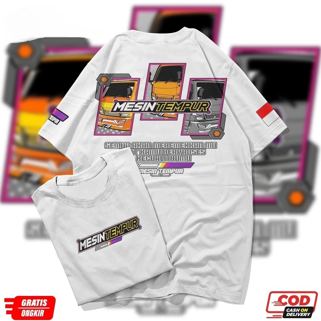 KAOS MESIN TEMPUR KAOS DISTRO MESIN TEMPUR KAOS PRIA WANITA