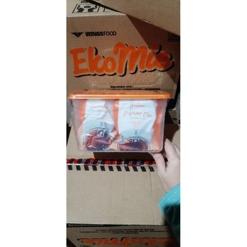 

teh dandang toples renteng isi 20pcs jasmine free toples