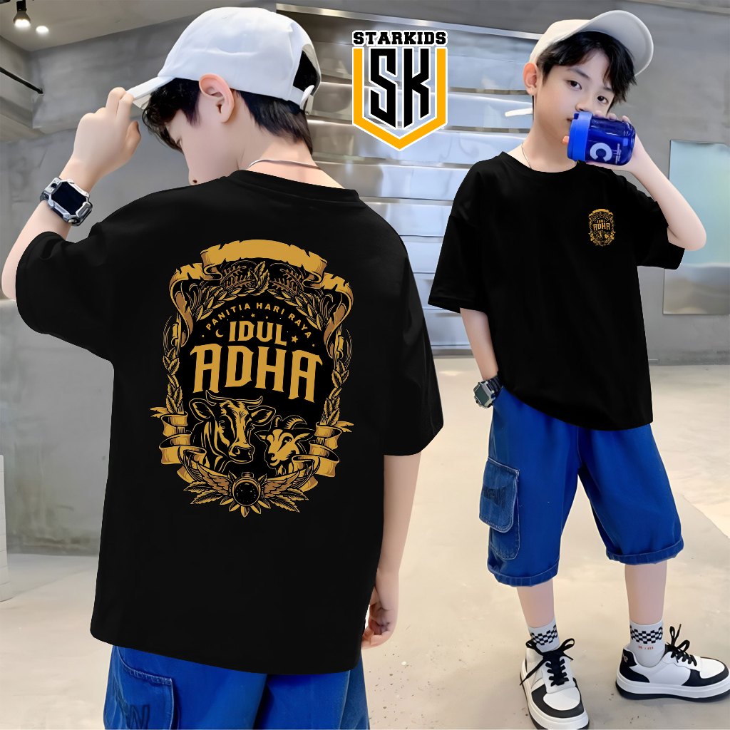 PROMO KAOS ANAK PANITIA QURBAN SAPI CATTON COMBED 24S