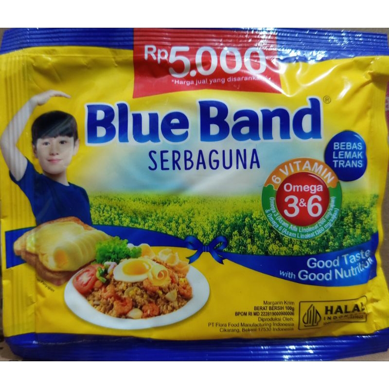 

Blue Band Serbaguna 100gr Expired Februari 2026