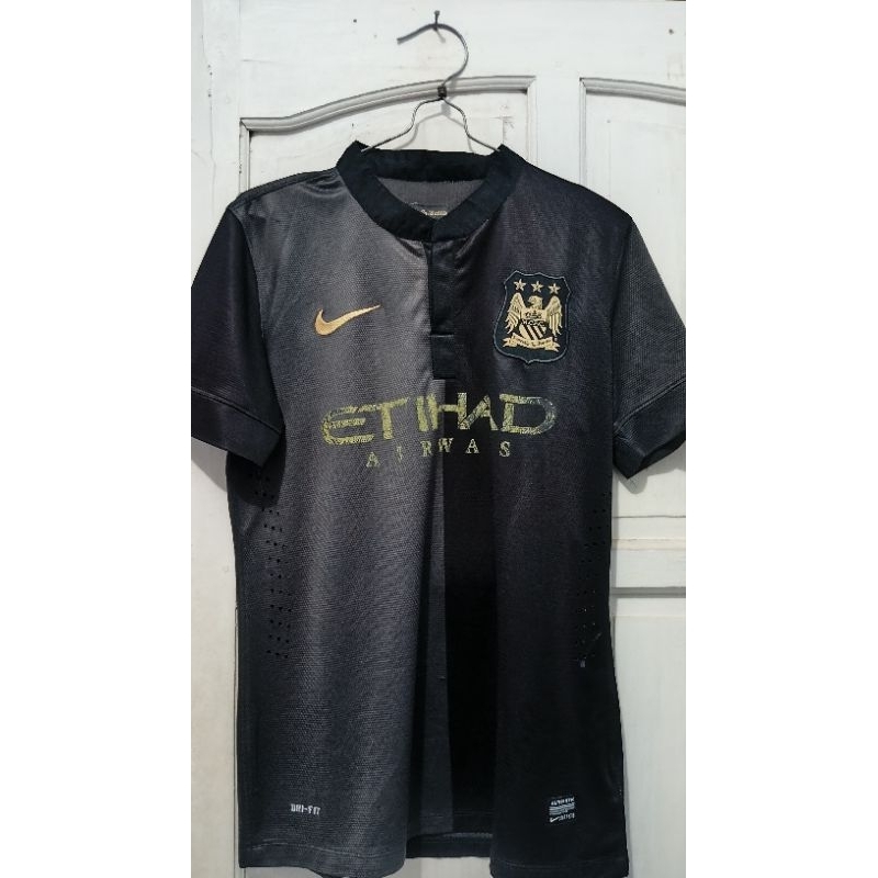 Jersey Manchester City 2013/2014 away used second 13/14 grade ori pi