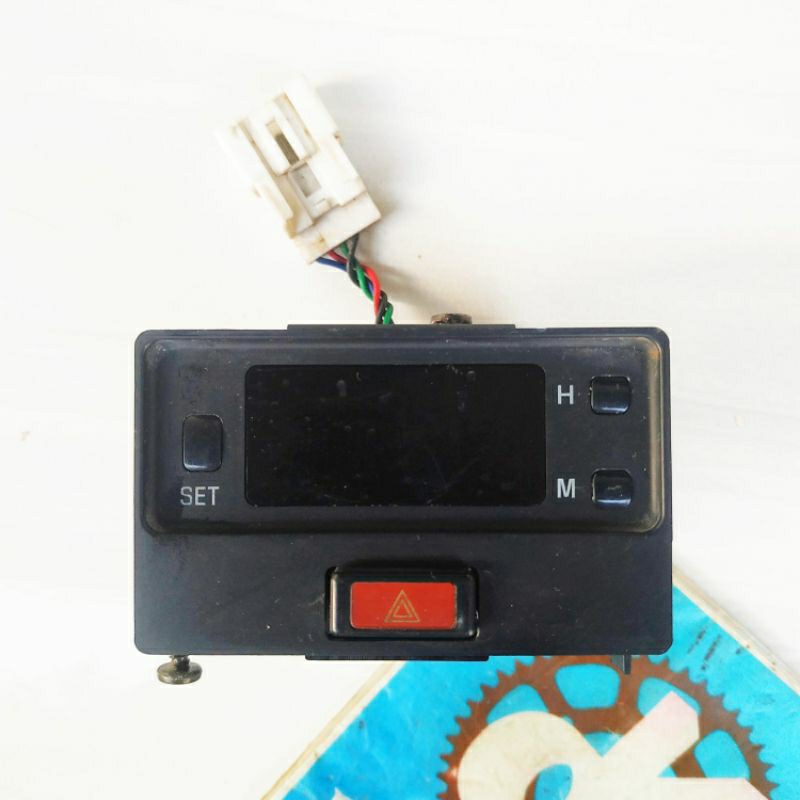 jam digital jam dasbor toyota crown super saloon 1998 original second