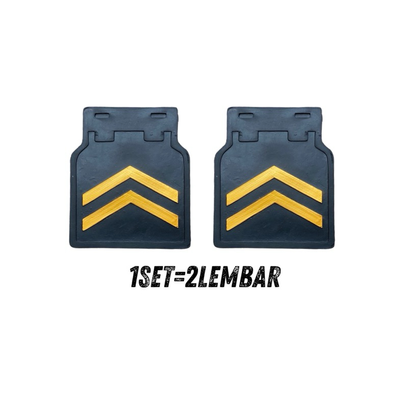 Jayy 1SET SEPASANG Karpet Lumpur mobil Pick Up TEBAL Depan Belakang Karpet Lumpur L300 T120 T120SS