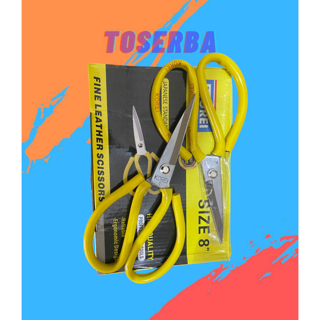 

Gunting Kain Gunting Kodok Serbaguna 8" Inch