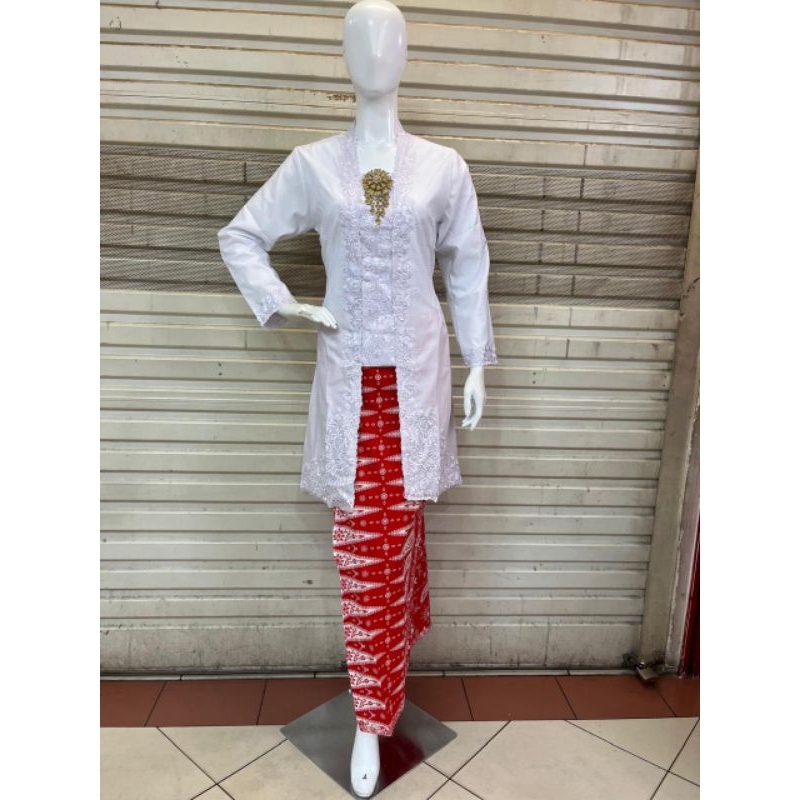 Kebaya Encim Tunik Kutu Baru/Kebaya Kondangan Set Rok/Kebaya Wisuda/Encim Jumbo/Bahan Toyobo Super