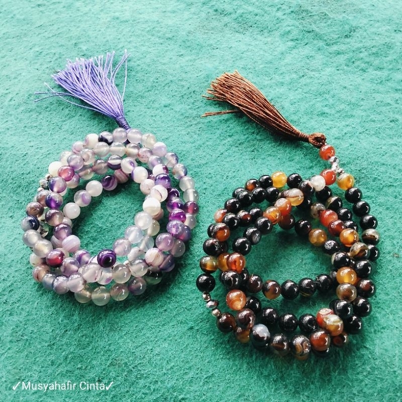 Tasbih batu kecubung vs Yaman