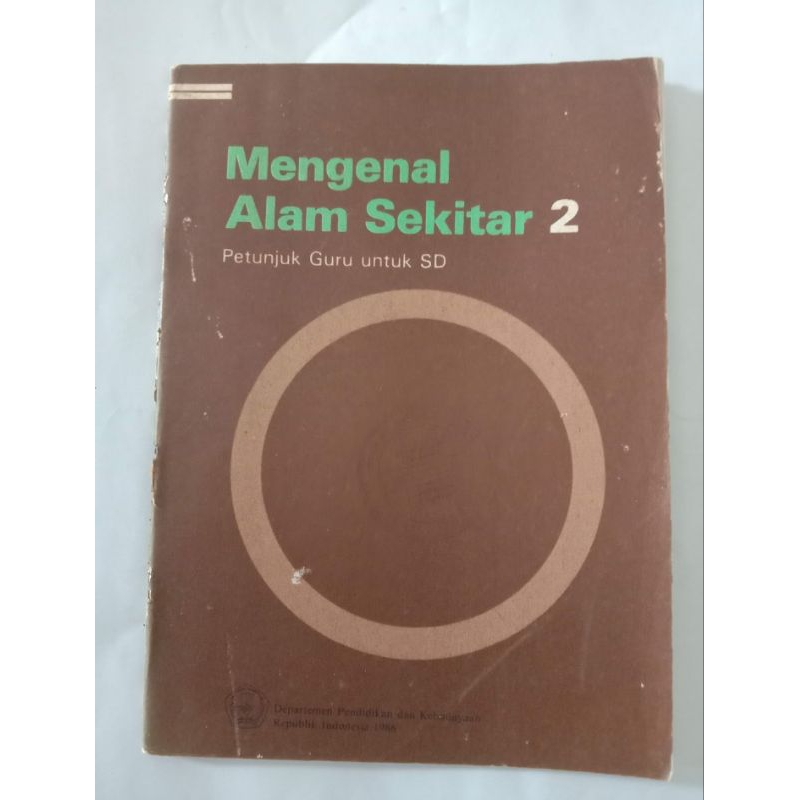 mengenal alam sekitar - buku pelajaran SD jadul