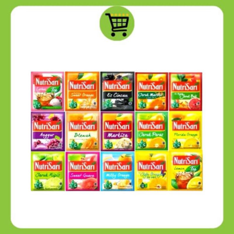 

•DailyMart• Nutrisari Renceng isi 10 Sachet Aneka Rasa