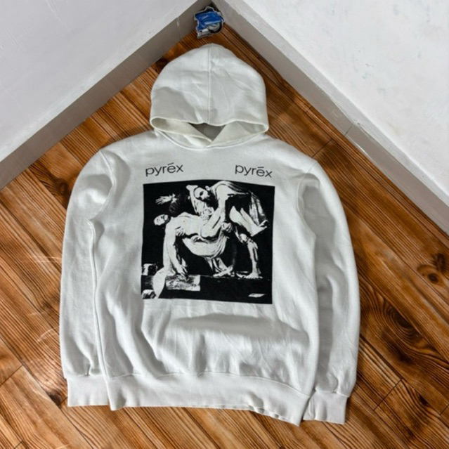 Hoodie Pyrex X C White Second