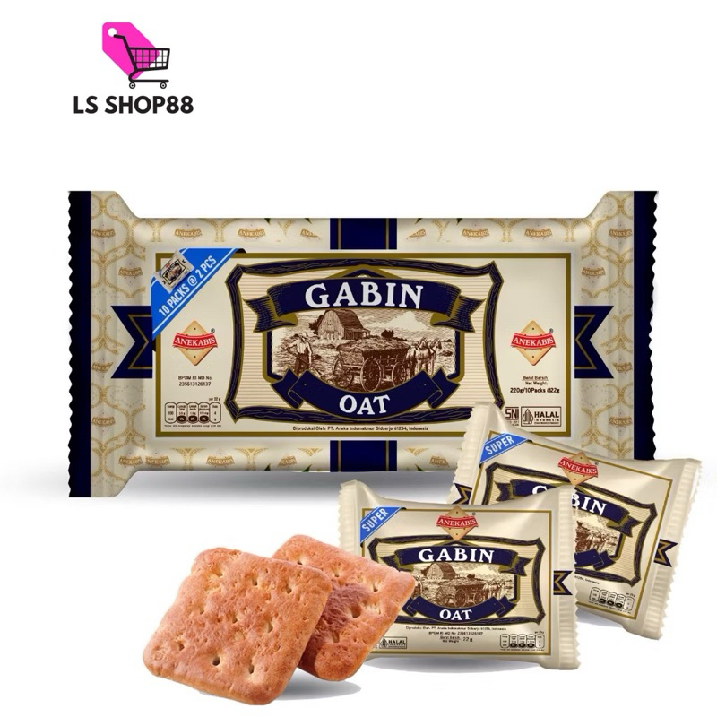 

AIM Anekabis GABIN Oat 220gr isi 10 pack