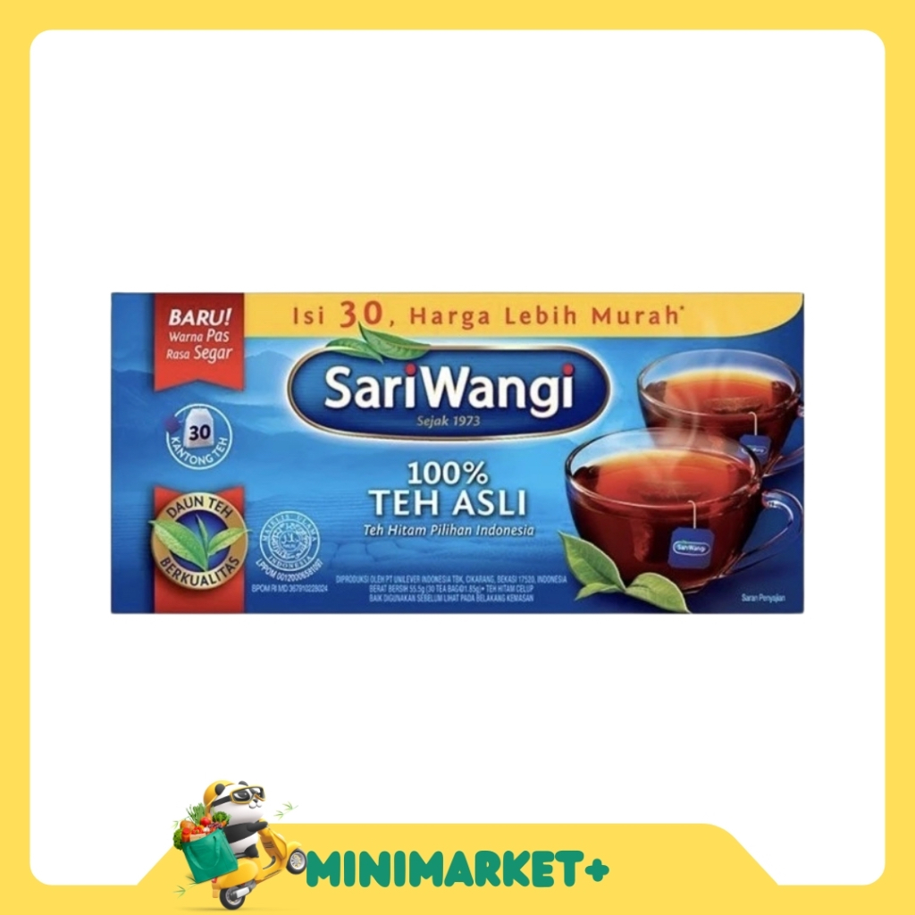 

SARIWANGI 100% TEH ASLI isi 30