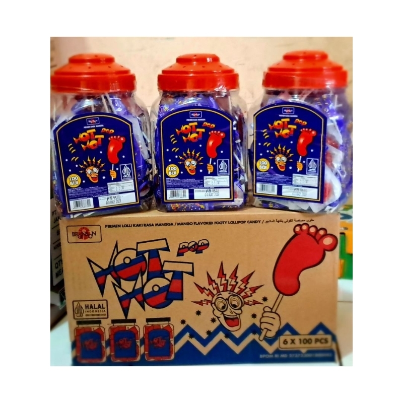 

Permen Kaki Hot Hot Pop