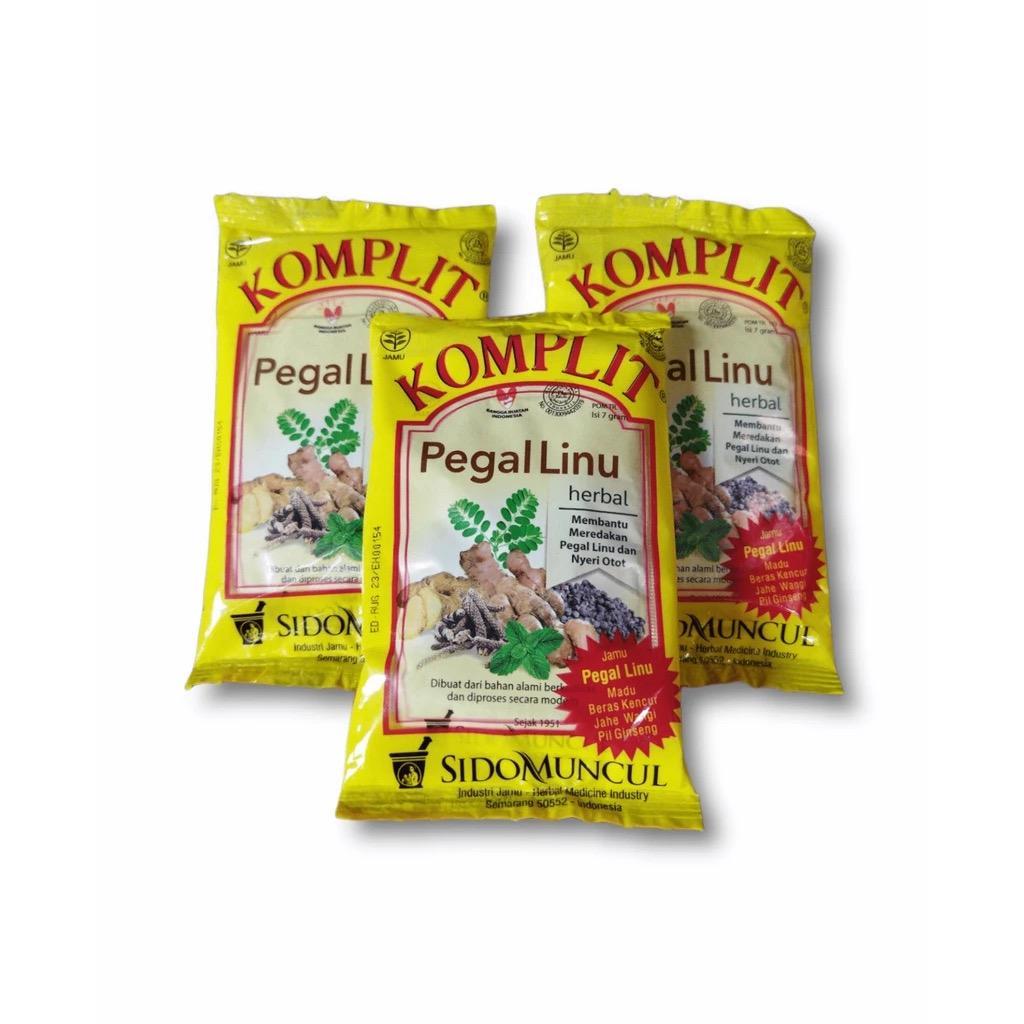 

Jamu Komplit Pegal Linu Sido Muncul Satuan 1 Sachet