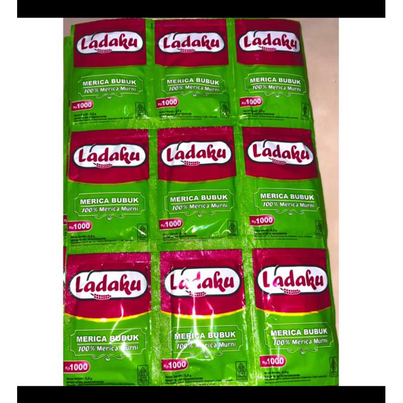 

LADAKU MERICA BUBUK 1 RENCENG ISI 12pcs