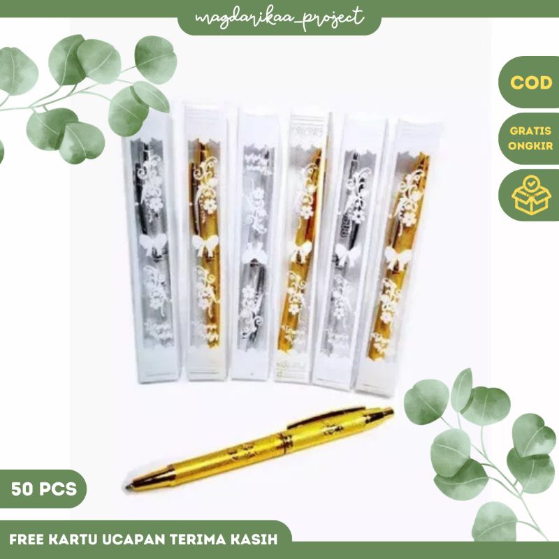 PENA / SOUVENIR KEKINIAN MURAH UNIK / SOUVENIR PERNIKAHAN WEDDING ULANG TAHUN WISUDA AQIQAH SUNATAN 